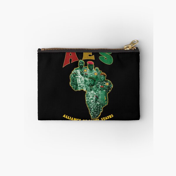 Item preview, Alliance of Sahel States (AES) - Ibrahim Traore, Assimi Goita, Abdourahamane Tchiani Pan African map designed and sold by Youngkev-arts.