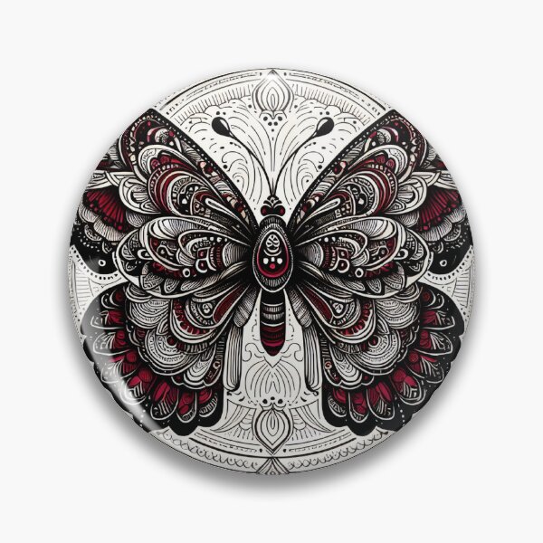 Item preview, Ornate Butterfly Mandala | Traditional Pattachitra Fusion Art designed and sold by Radhamadhaba Pattachitra Vibes”.