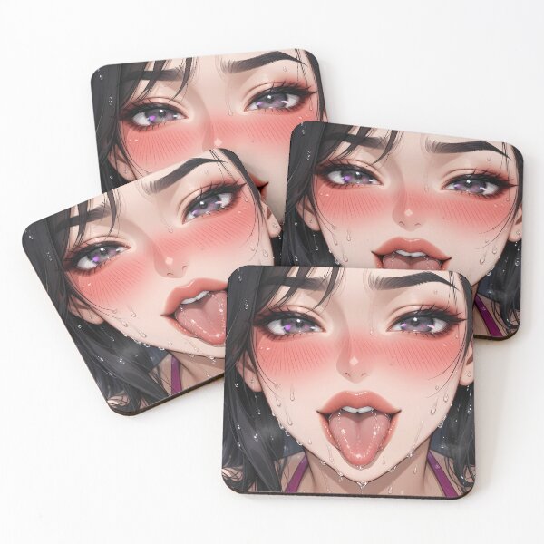 Item preview, Blushing Anime Girl Aesthetic  designed and sold by barloly.