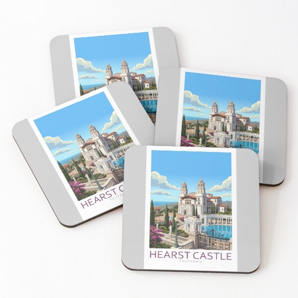 Item preview, Hearst Castle California - Travel art designed and sold by Marciolini.