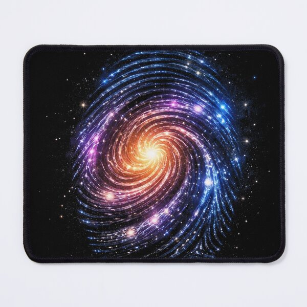 Item preview, Cosmic Fingerprint Galaxy – We Are Stardust Spiritual Universe Design designed and sold by FunkyVista.