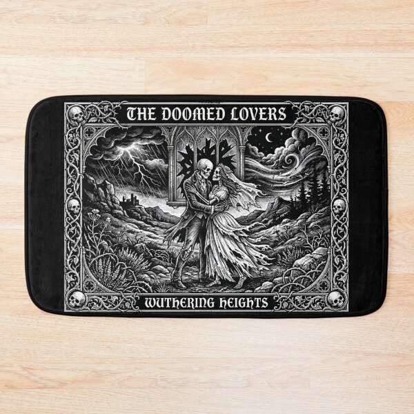 Item preview, The Doomed Lovers Wuthering Heights Skeleton Romance designed and sold by Fenay Designs.