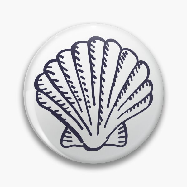 Item preview, Hand Drawn Seashell  Coastal Sketch Illustration designed and sold by missbobbit.