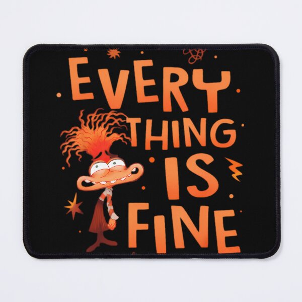 Item preview,  Everything Is Fine Anxietys Inside Out 2 Anxietys designed and sold by NightSik.