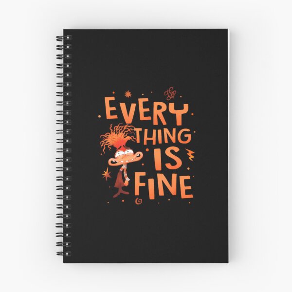 Item preview,  Everything Is Fine Anxietys Inside Out 2 Anxietys designed and sold by NightSik.