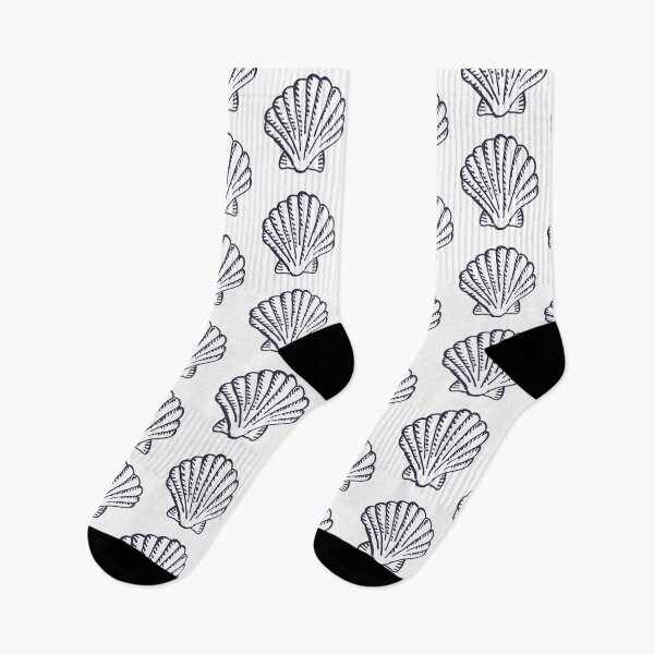 Item preview, Hand Drawn Seashell  Coastal Sketch Illustration designed and sold by missbobbit.