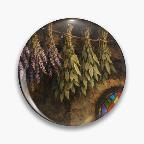 Item preview, The Drying Room - Cottagecore Witch designed and sold by bapupa.