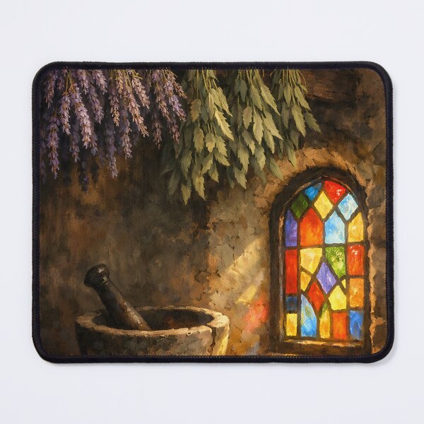 Item preview, The Drying Room - Cottagecore Witch designed and sold by bapupa.