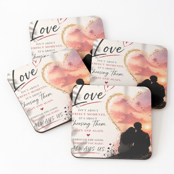 Item preview, Love: Choosing Each Other Through Every Moment" designed and sold by JagrDesigns.