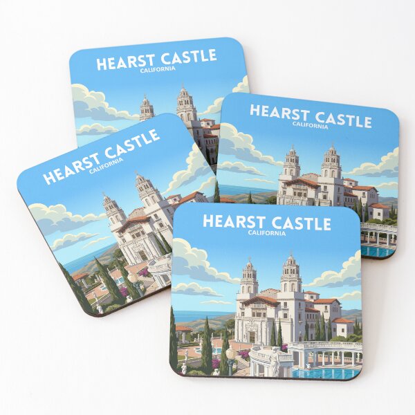 Item preview, Hearst Castle California - Travel Art designed and sold by Marciolini.