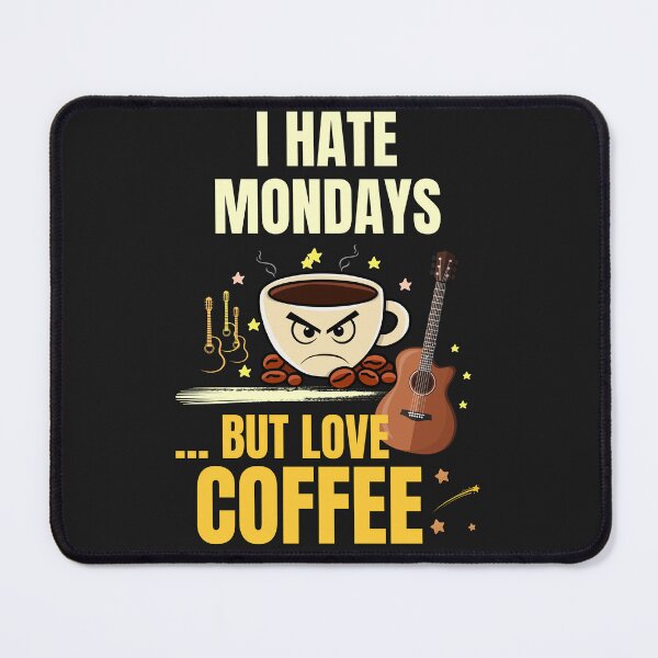 Item preview, I Hate Mondays But Love Coffee Funny Coffee Lover Vintage Design designed and sold by Joyful-Pixel.