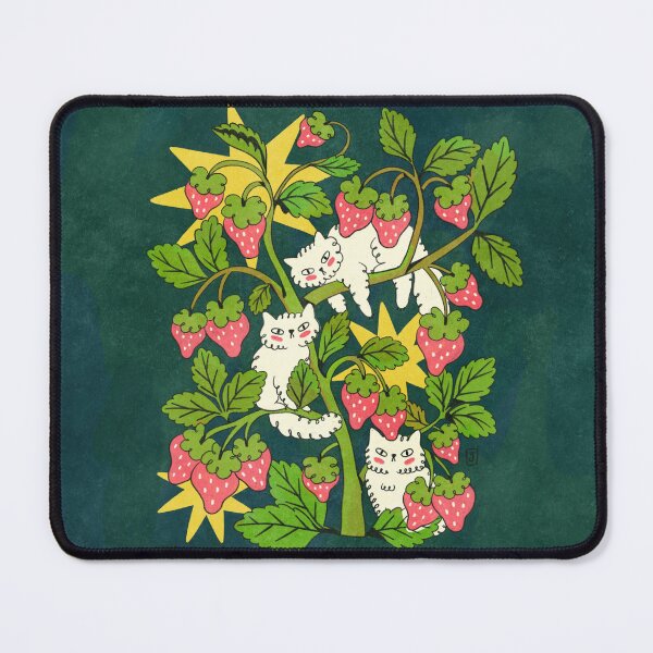 Item preview, Strawberry cats designed and sold by Itouchedabee.