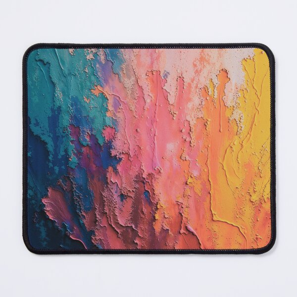 Item preview, Abstract Colorful Oil Paint - Vibrant Texture Art designed and sold by A-M-G-Shop.