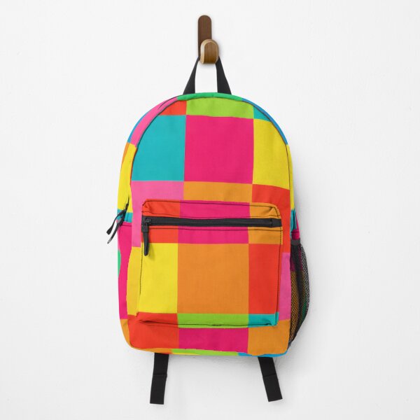 Item preview, 60s Retro Rainbow Mosaic – Mid-Century Multicolor Pop Art designed and sold by Ela Design Studio .