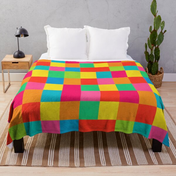 Item preview, 60s Retro Rainbow Mosaic – Mid-Century Multicolor Pop Art designed and sold by Ela Design Studio .