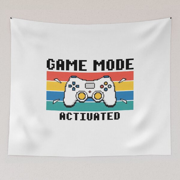 Item preview, Game Mode Activated Pixel Art Controller Retro designed and sold by OlyvieArt.