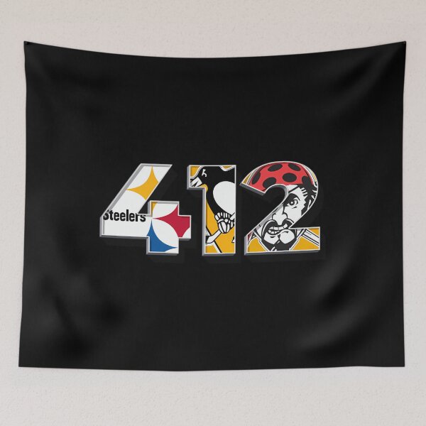 Item preview,  Area Code 412 Sports Teams For Pittsburgh Kids Gif designed and sold by yumeokoete.