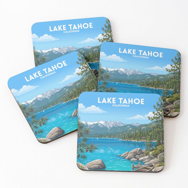 Item preview, Lake Tahoe California - Travel Art designed and sold by Marciolini.