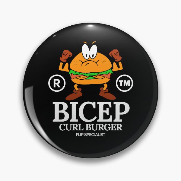 Item preview, Bicep curl burger flip  designed and sold by Peerless-Prime.