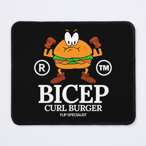 Item preview, Bicep curl burger flip  designed and sold by Peerless-Prime.