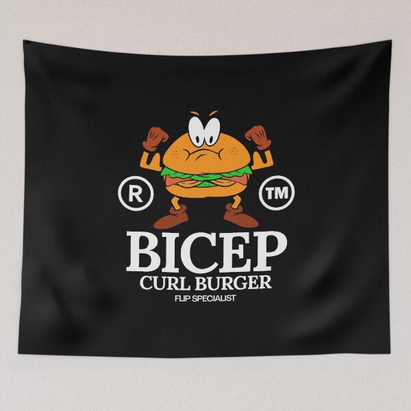 Item preview, Bicep curl burger flip  designed and sold by Peerless-Prime.