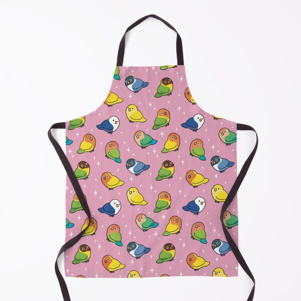 Item preview, Tiny lovebirds in pink designed and sold by Erika Vaigel Creations.