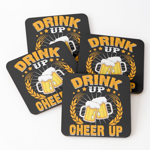 Item preview, Drink Up Cheer Up Beer Lover Party Fun designed and sold by SanTiOmal.