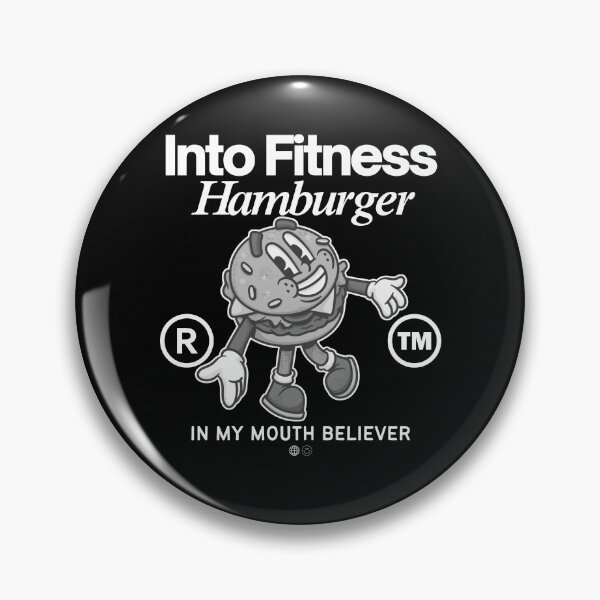 Item preview, Into fitness hamburger in my mouth  designed and sold by Peerless-Prime.