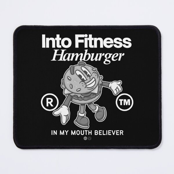 Item preview, Into fitness hamburger in my mouth  designed and sold by Peerless-Prime.