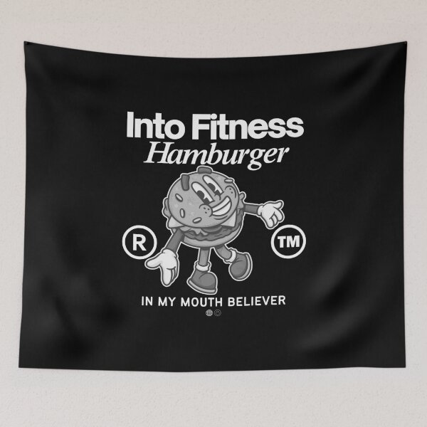 Item preview, Into fitness hamburger in my mouth  designed and sold by Peerless-Prime.