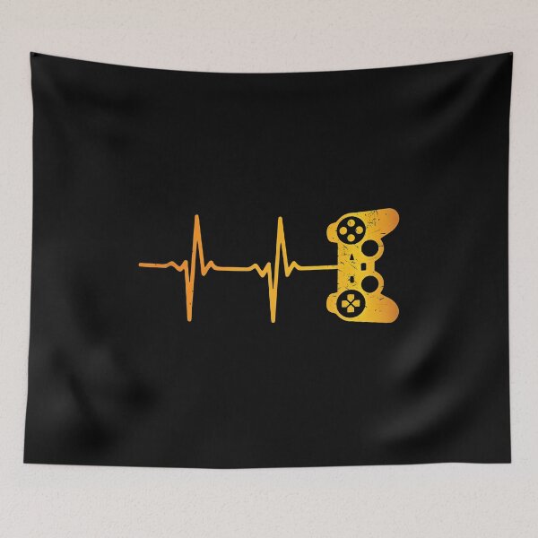 Item preview, Gamer Heartbeat EKG Controller Life Shirt designed and sold by OlyvieArt.