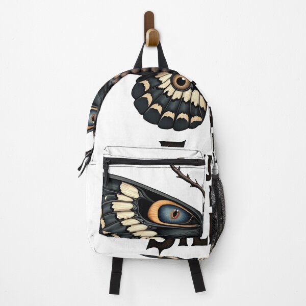 Item preview, Flutter in Silence - Gothic Eye Moth Dark Aesthetic Graphic designed and sold by MidnightMotif.