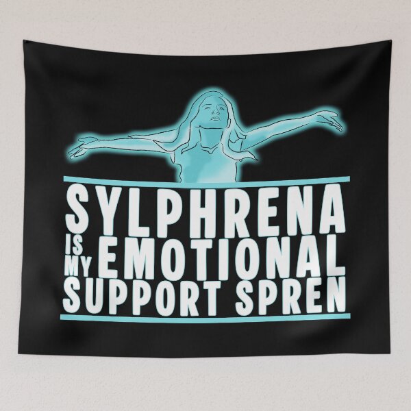 Item preview, Sylphrena is My Emotional Support Spren – Stormlight Archive Fantasy designed and sold by Fun Funky Designs.