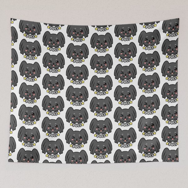 Item preview, KAWAII Puli Dog Face designed and sold by TechraNova.