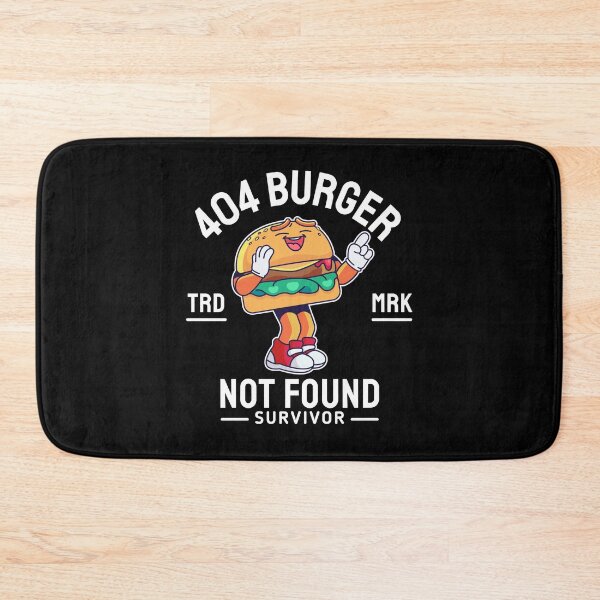 Item preview, 404 burger not found  designed and sold by Peerless-Prime.