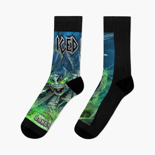Item preview, Iced Earth - Bang Your Head album 2022 designed and sold by CreepyApparel.