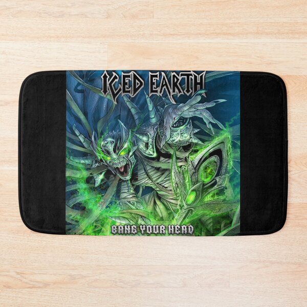 Item preview, Iced Earth - Bang Your Head album 2022 designed and sold by CreepyApparel.