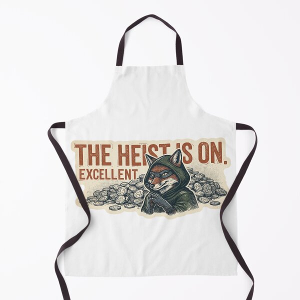 Item preview, Master Thief Fox - The Heist Is On - Vintage Sticker  designed and sold by Mr. Pawsome.