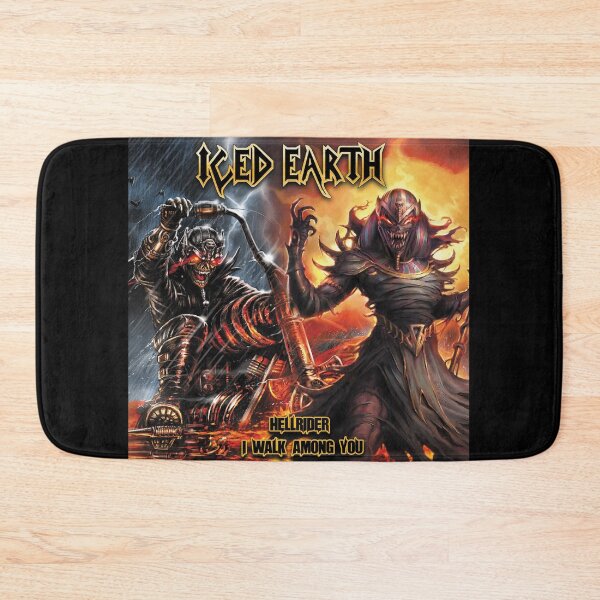 Item preview, Iced Earth - Hellrider - I Walk Among You album 2023 designed and sold by CreepyApparel.