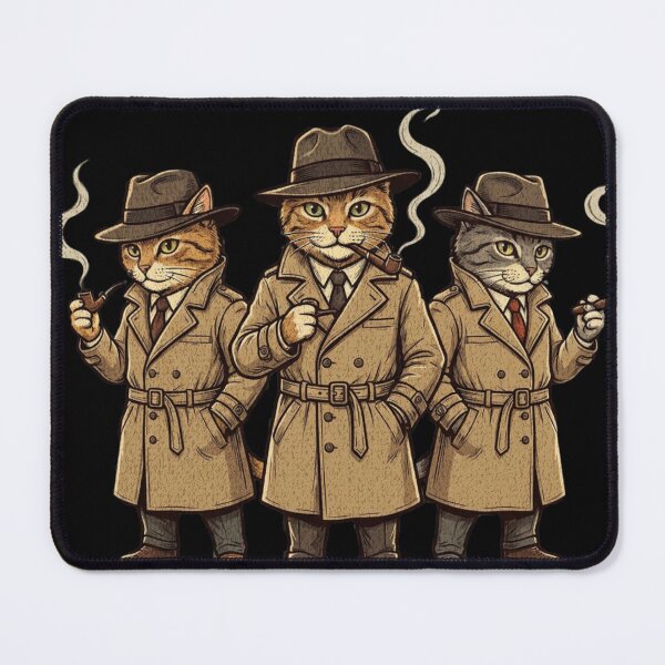 Item preview, Mafia Cats No Deals Today Vintage Funny Cat Gangster T-Shirt designed and sold by Negisandeep studio.