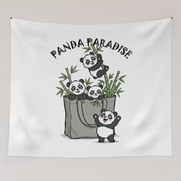 Item preview, Panda Bamboo Paradise Chewing Life Slowly  designed and sold by Blok45.