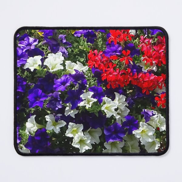 Item preview, Colorful Petunia Flowers Red Purple White Garden Bloom designed and sold by onubi.
