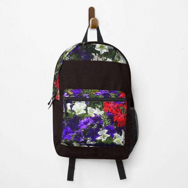 Item preview, Colorful Petunia Flowers Red Purple White Garden Bloom designed and sold by onubi.