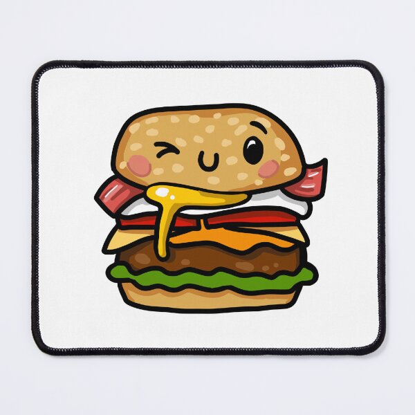 Item preview, Egg and bacon burger Aussie Australian cute food designed and sold by sianelliot.