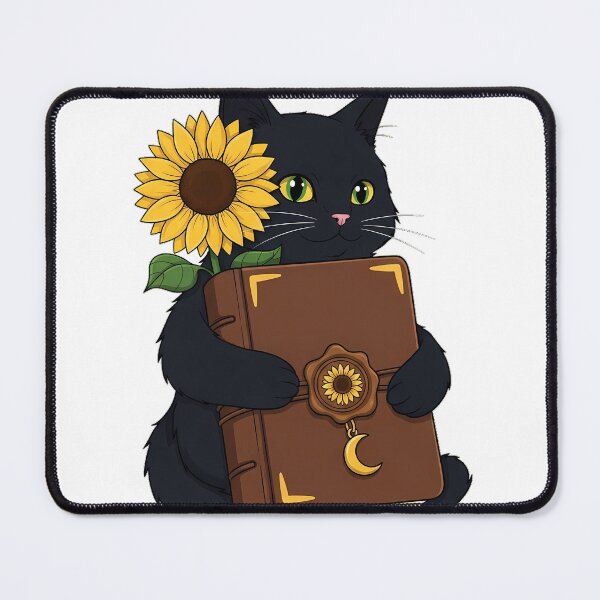 Item preview, Sunflower Pen Pal Cat designed and sold by pumsquare.
