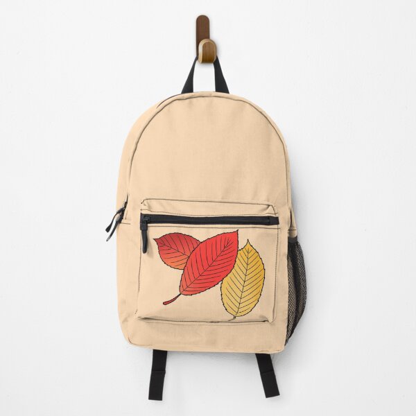 Item preview, Warm Autumn Leaves Illustration in Red and Yellow designed and sold by ubborn.