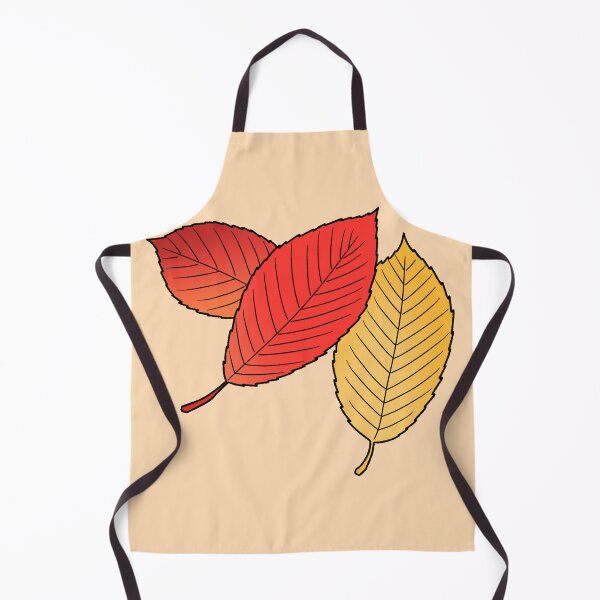 Item preview, Warm Autumn Leaves Illustration in Red and Yellow designed and sold by ubborn.