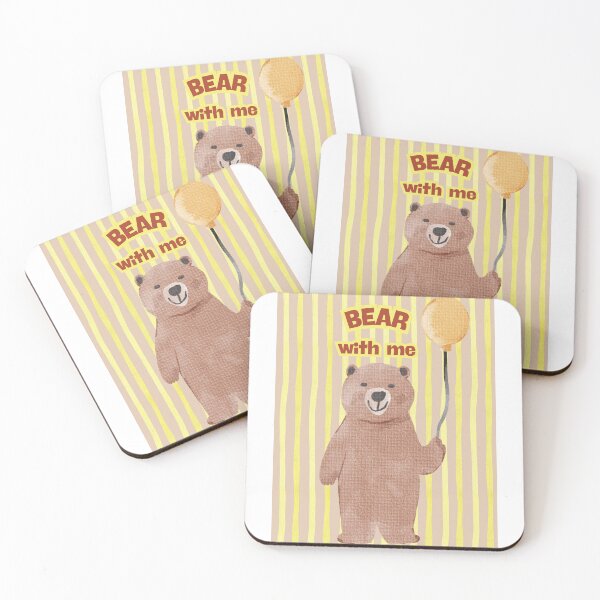 Item preview, Bear With Me: Cute Teddy Bear designed and sold by kadorie.