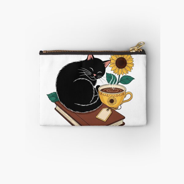 Item preview, Paper and Tea Black Cat designed and sold by pumsquare.