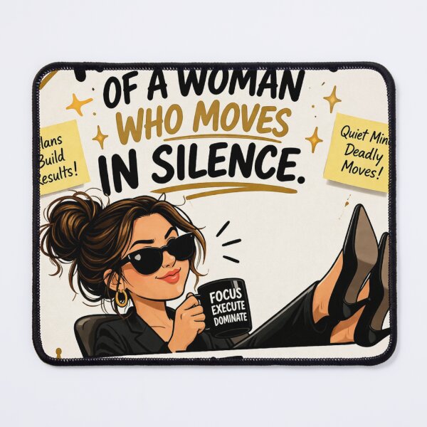 Item preview, Silent But Deadly – The Power of a Woman Who Moves in Silence designed and sold by TrendForgePrints.